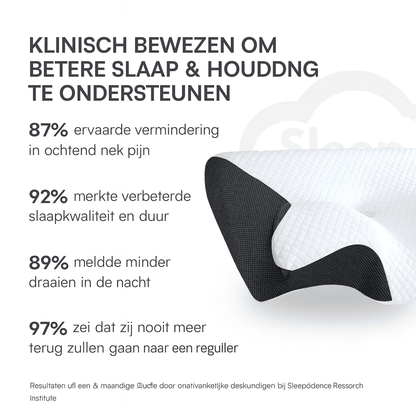 ErgoKussen - Altijd Comfortabel Clapen