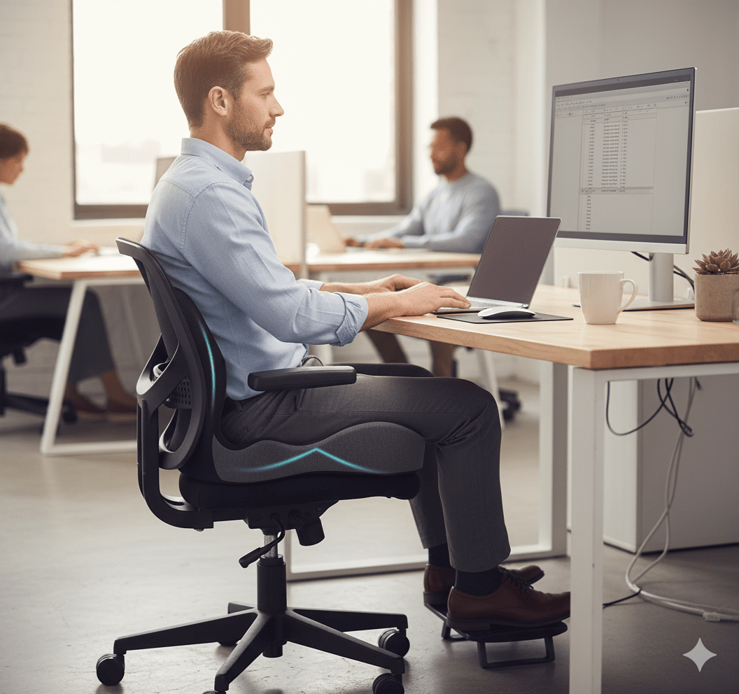 ErgoEase™ – Sit Pain-Free While Working