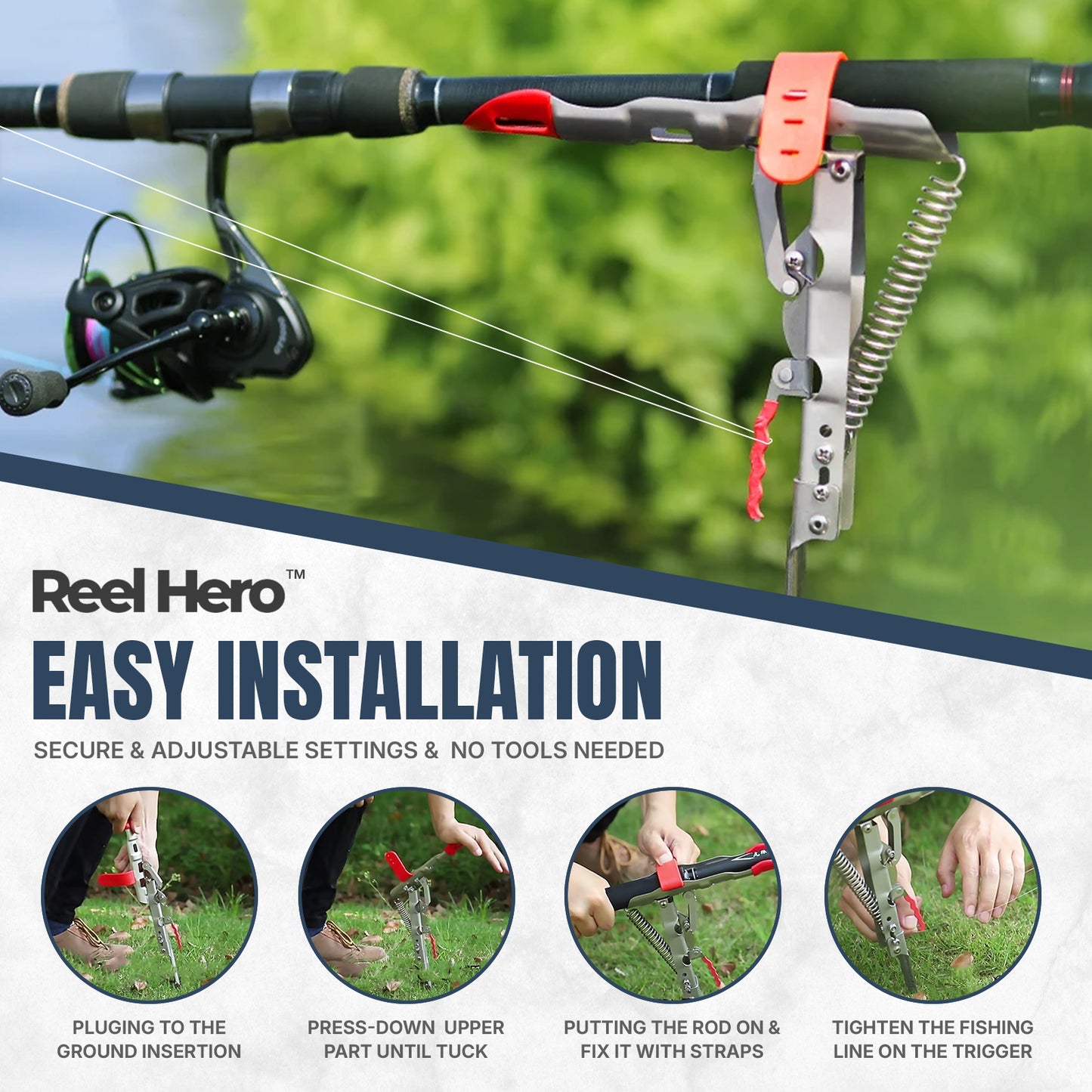 ReelHero™ Pro | Attrapez des poissons sans effort